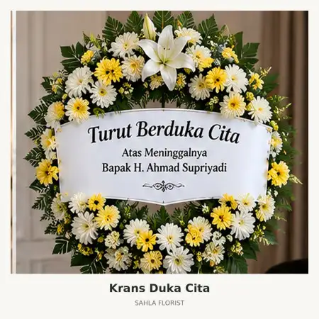 Krans Bunga Duka Kendal Industrial Park